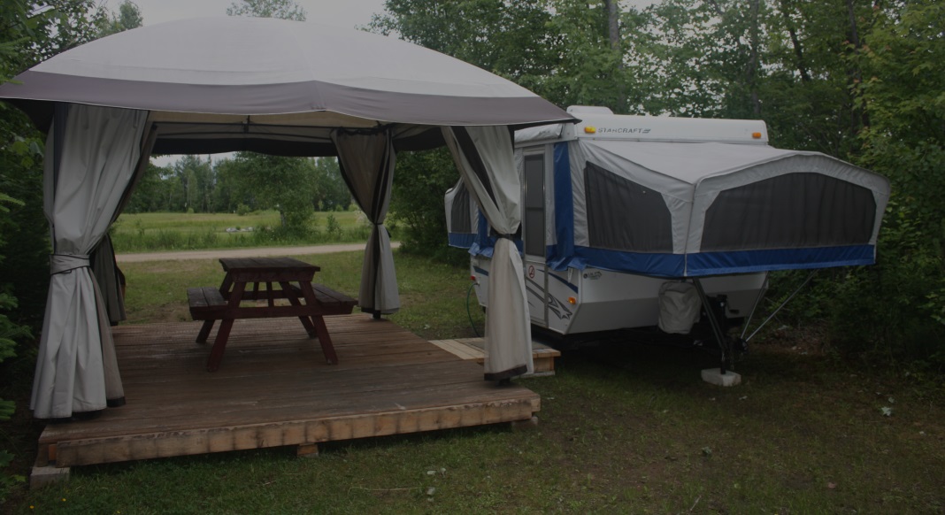 Tente roulotte - Camping Rouillard